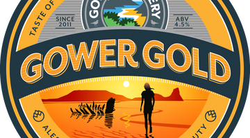 Award-winning Gower Gold golden ale